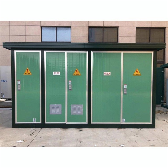 渠县1600KVA欧式箱式变压器